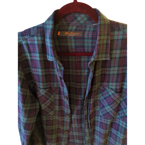 Ben Sherman Flannel Button-Down - Picture 2 of 7